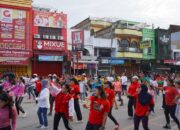 Senam Massal Warnai Haornas Ke-42 Di Kabupaten Toba