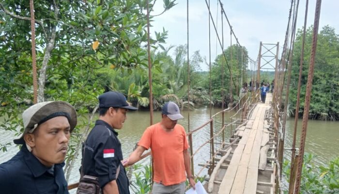 AMPAS Siap Kawal Proyek Pembangunan Jalan Desa Dan Rehab Jembatan Gantung