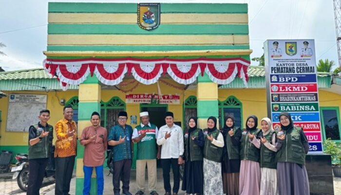 Perpisahan Mahasiswa KKN FAI UMA Di Pematangcermai Kec. Tanjungberingin Serdangbedagai