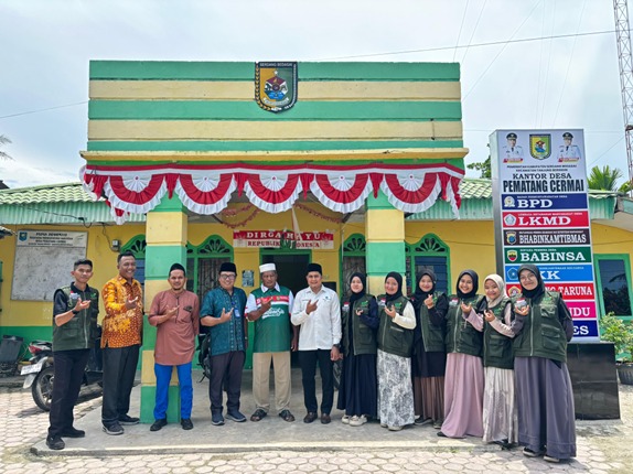 Perpisahan Mahasiswa KKN FAI UMA Di Pematangcermai Kec. Tanjungberingin Serdangbedagai