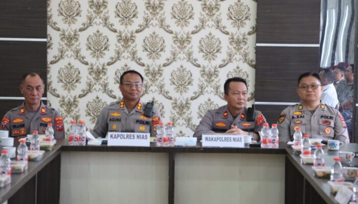 Polres Nias Gelar Perkuat Sinergitas Dengan Insan Pers