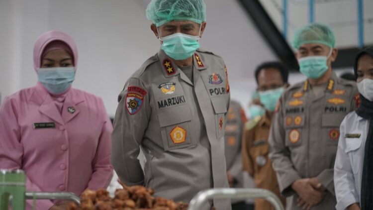 Kapolda Aceh Tinjau SPPG Di Meuraxa, Nyatakan Komitmen Dukung Asta Cita Presiden