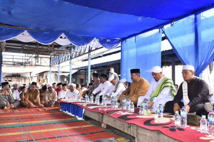 Hadiri Sejuta Shalawat, Bupati Madina Tekankan Pentingnya Jaga Keamanan Dan Ketertiban