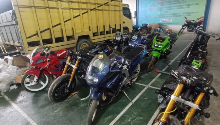 Bea Cukai Langsa Gagalkan Penyelundupan Sepeda Motor Dan Sparepart Asal Thailand