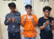 Polres Langkat Amankan Tiga Pelaku Narkoba 