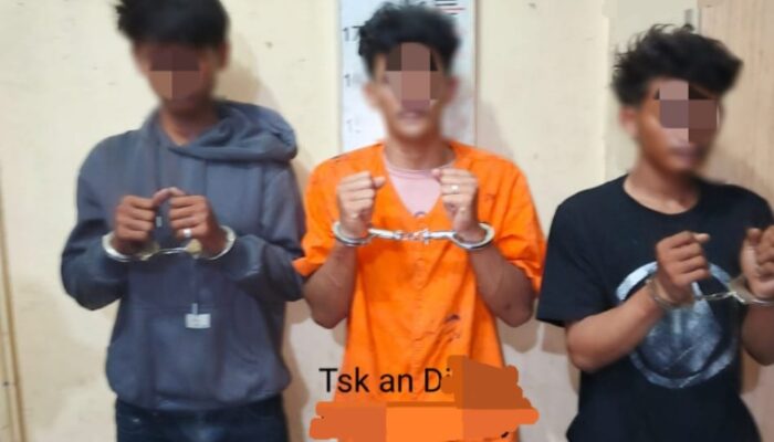 Polres Langkat Amankan Tiga Pelaku Narkoba 