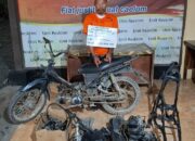 Pencuri Sepeda Motor Ditangkap Polsek Bilah Hilir