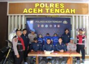 Tiga Pemuda Aceh Tengah Jadi Tersangka Curanmor, 7 Sepeda Motor Jadi Barang Bukti