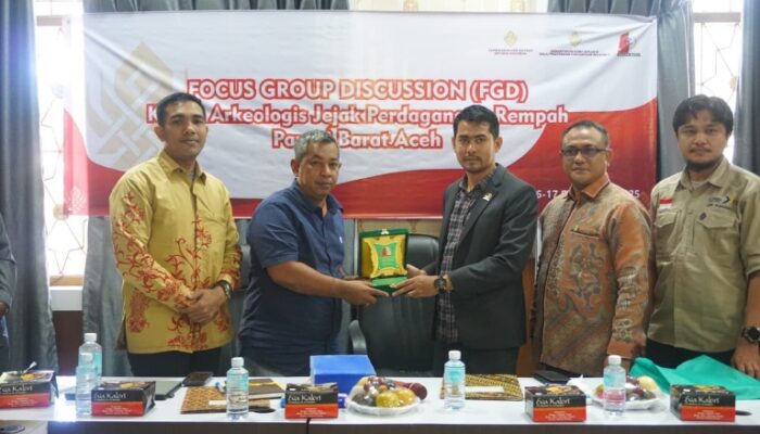 BPK Dan TACB Gelar FGD Jejak Jalur Rempah Di Nagan Raya