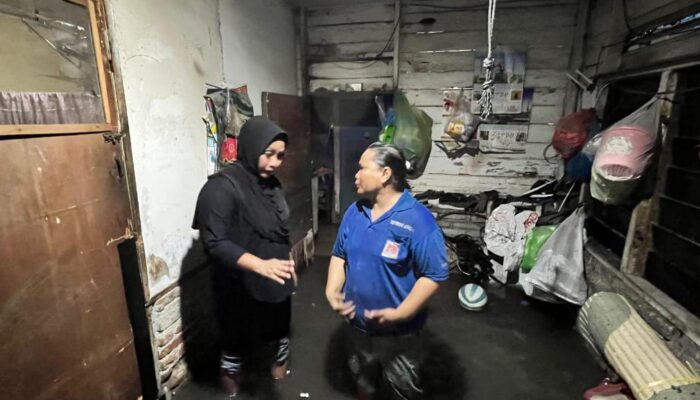 Tinjau Banjir, Anggota DPRD Medan Sesalkan Pemko Lakukan Pembangunan Asal Jadi