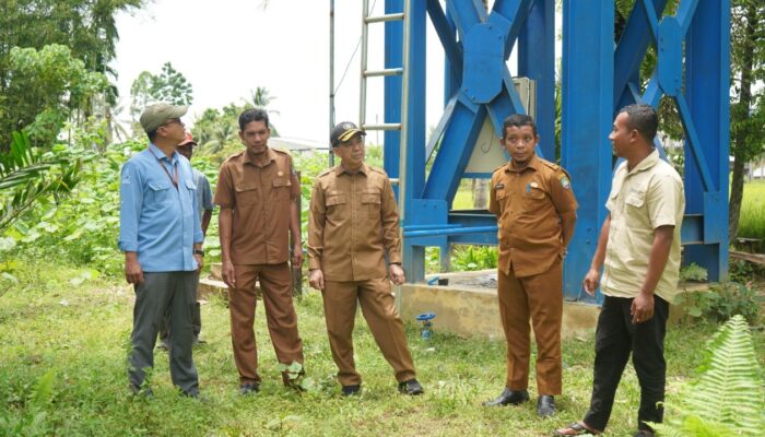 Jaringan Distribusi Air Bersih Bermasalah, Pemkab Abdya Cek Lapangan