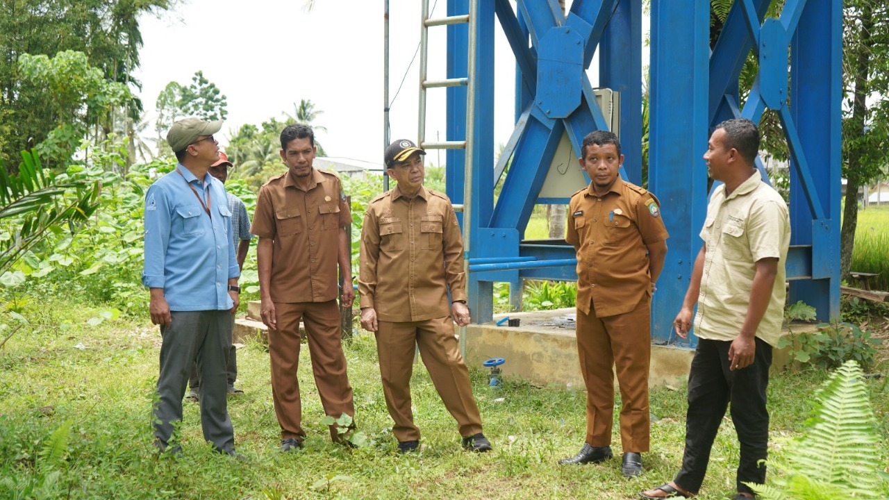 Jaringan Distribusi Air Bersih Bermasalah, Pemkab Abdya Cek Lapangan