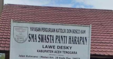 Dana BOS SMAS Panti Harapan Lawe Desky Agara Diduga Menyimpang