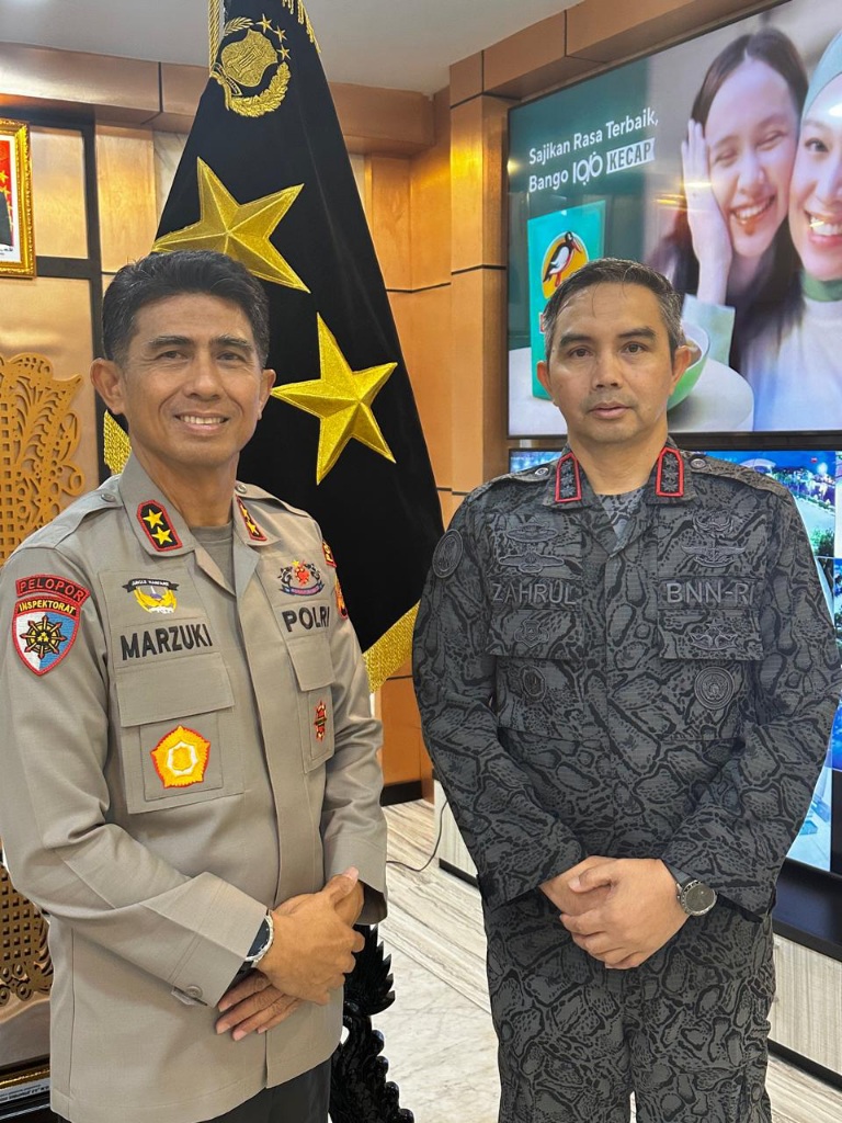 BNNK Jalin Kerja Sama Dengan Kapolda Upayakan P4GN Di Banda Aceh