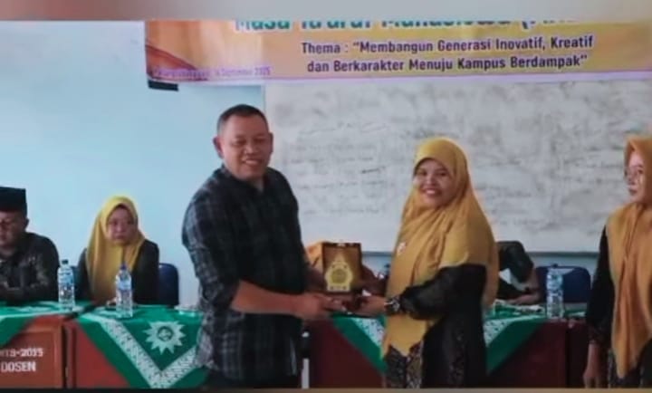 Tampil Sebagai Narasumber, Kehadiran H Borkat SSos MM Disambut Antusias Mahasiswa Baru Fisip UMTS