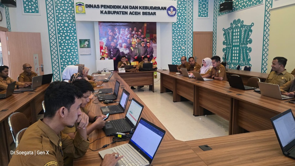Diskominfo Aceh Besar Gencar Gelar Bimtek E-Office