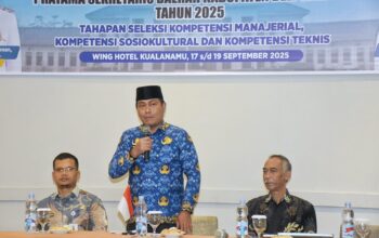 Wabup Deliserdang: Seleksi Jabatan Sekda Profesional Dan Transparan