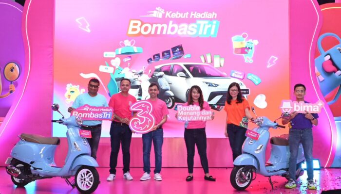 Ribuan Hadiah Menanti! Tri Kembali Gelar Kebut Hadiah BombasTri