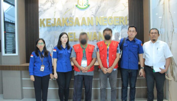 Kejari Belawan Tahan Bendahara dan Penyedia Jasa SMA 16 Medan, Kerugian Negara Rp826 Juta