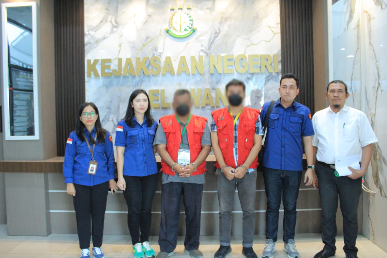 Kejari Belawan Tahan Bendahara dan Penyedia Jasa SMA 16 Medan, Kerugian Negara Rp826 Juta