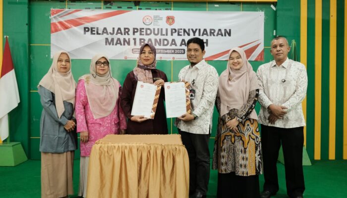 KPI Aceh Gelar Literasi Media Di MAN 1 Banda Aceh Dan MAN 5 Aceh Besar
