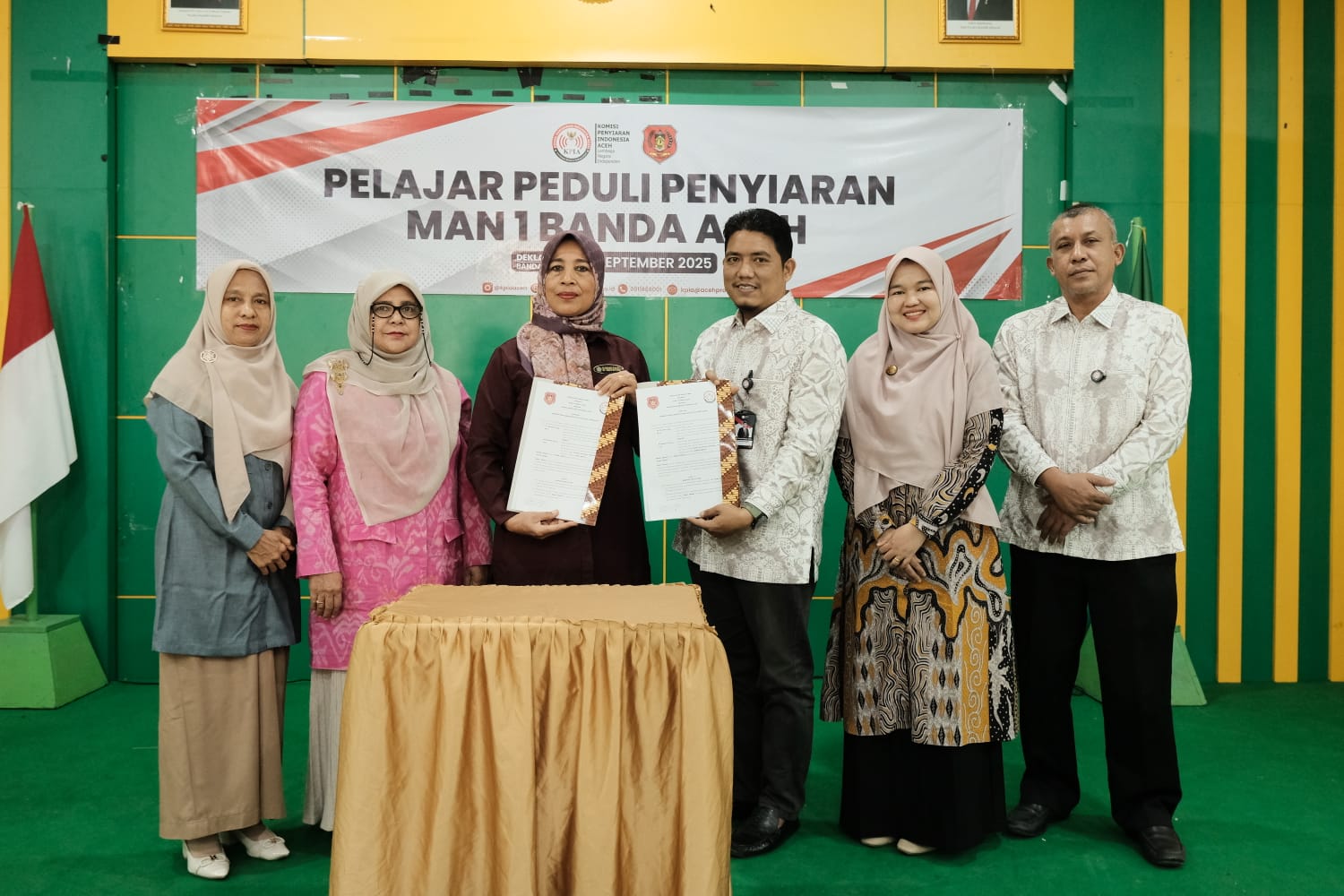 KPI Aceh Gelar Literasi Media Di MAN 1 Banda Aceh Dan MAN 5 Aceh Besar