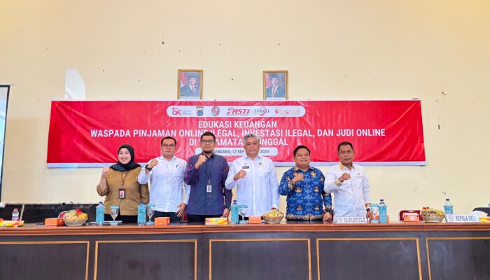 OJK Bersama Pemkab Deli Serdang Sinergi Cegah Aktivitas Keuangan Ilegal