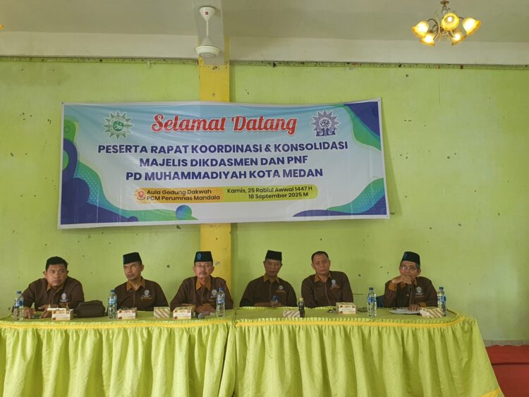 Rakor Muhammadiyah Medan Bahas Tata Kelola Pendidikan Dan Persiapan Muktamar