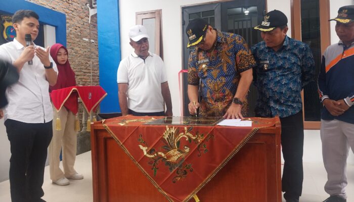 Kantor Kepala Desa Ramunia II Diresmikan, Bupati: Saya Apresiasi Pembayaran PBB Desa Ramunia II