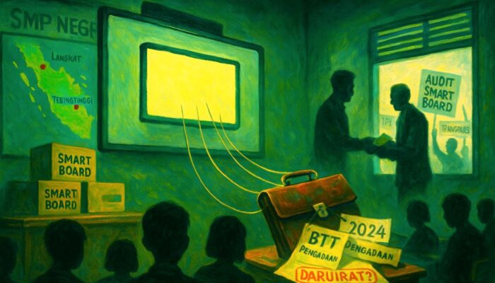 Main Patgulipat Di Smart Board Sekolah