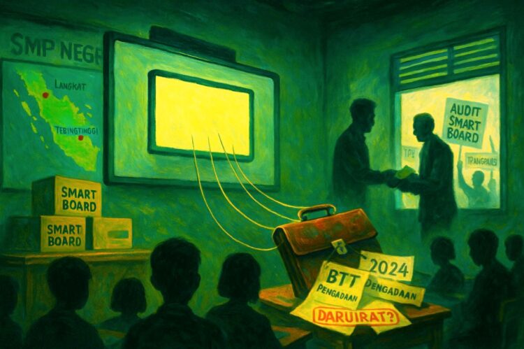 Main Patgulipat Di Smart Board Sekolah