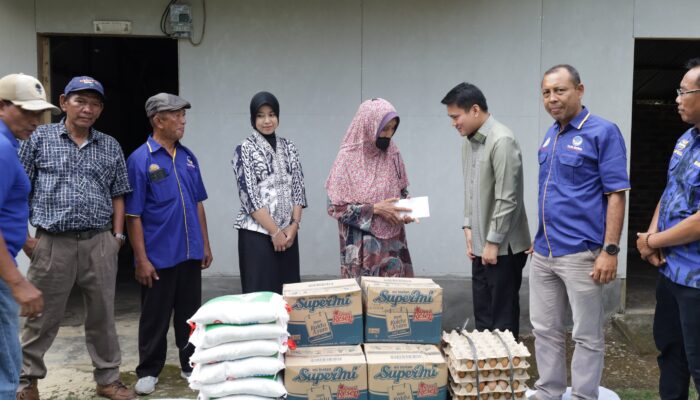 RA Bantu Warga Tertimpa Musibah Korban Kebakaran Padang Tualang