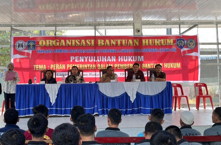 Lapas Labuhanruku Gandeng Yayasan CNI Berikan Bantuan Hukum Gratis