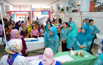 Tekan Angka Zero Dose, TP. PKK Kota Binjai Kunjungi Posyandu