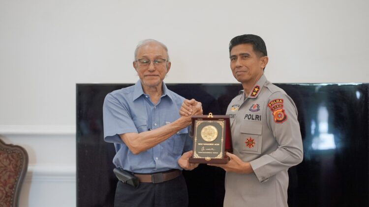 Kapolda Aceh Jalin Silaturahmi Dengan Wali Nanggroe, Perkuat Sinergi Jaga Perdamaian