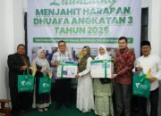 Dompet Dhuafa Waspada Luncurkan Program Menjahit Harapan Dhuafa Angkatan ke-3