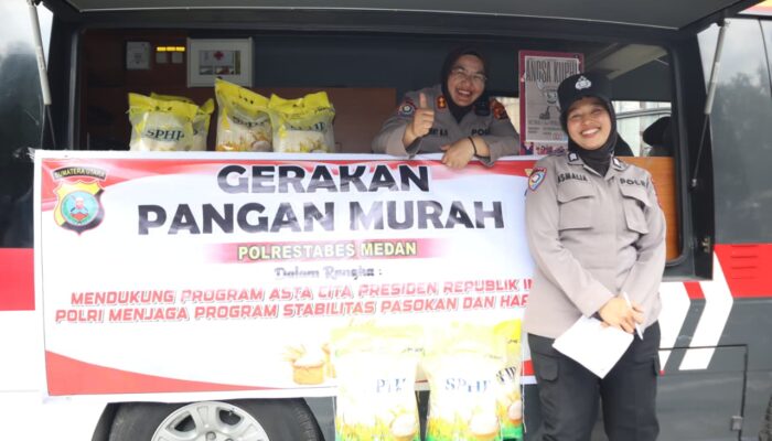 Gelar GPM, Polrestabes Medan Dukung Program Asta Cita