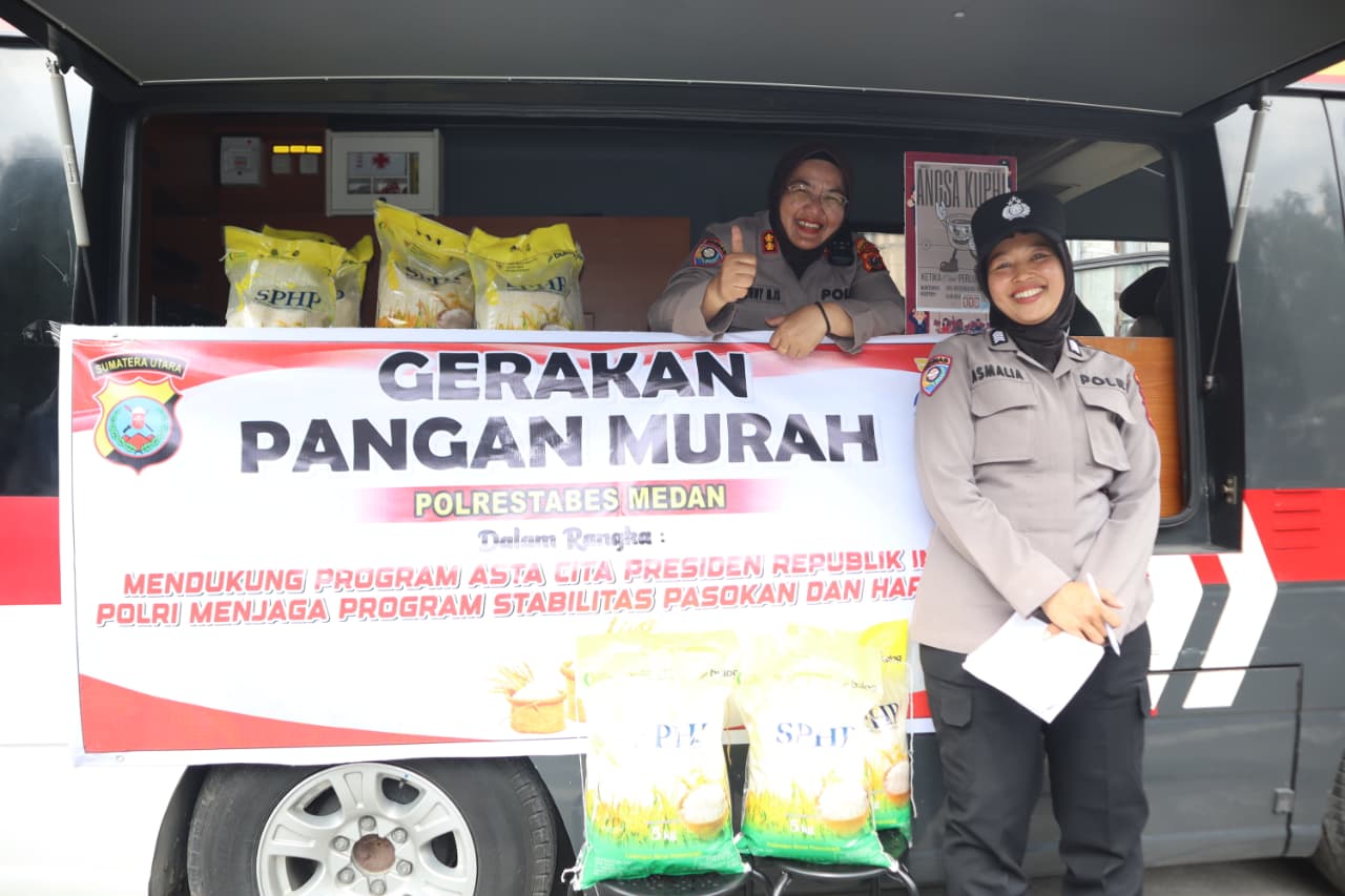 Gelar GPM, Polrestabes Medan Dukung Program Asta Cita
