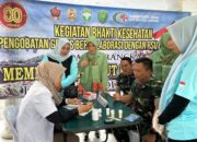 RSCM Langsa Dan Kodim 0104/Atim Gelar Bakti Kesehatan