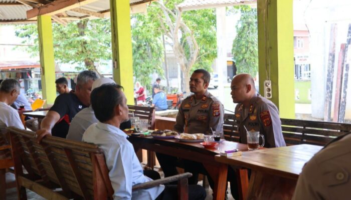 Kapolres Sabang Gelar “Saweu Kedai Kupi” Bersama Warga Cot Abeuk