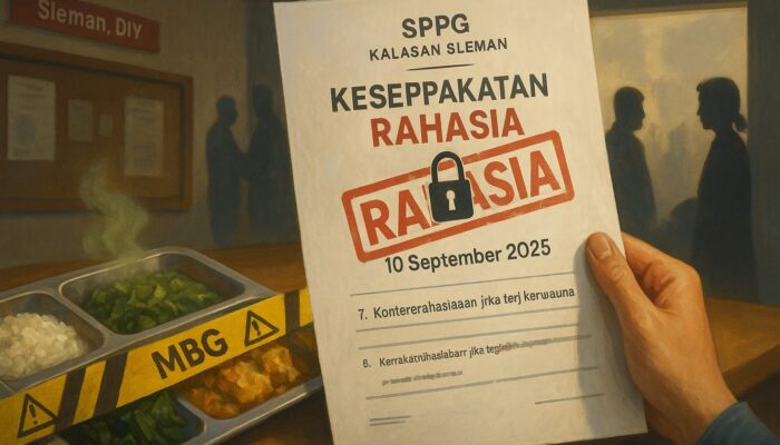 Ini Alasan Surat Kesepakatan Merahasiakan Keracunan MBG