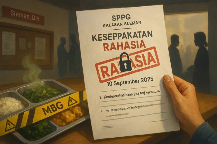 Ini Alasan Surat Kesepakatan Merahasiakan Keracunan MBG