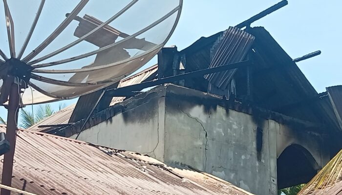 Satu Rumah Warga Abdya Terbakar