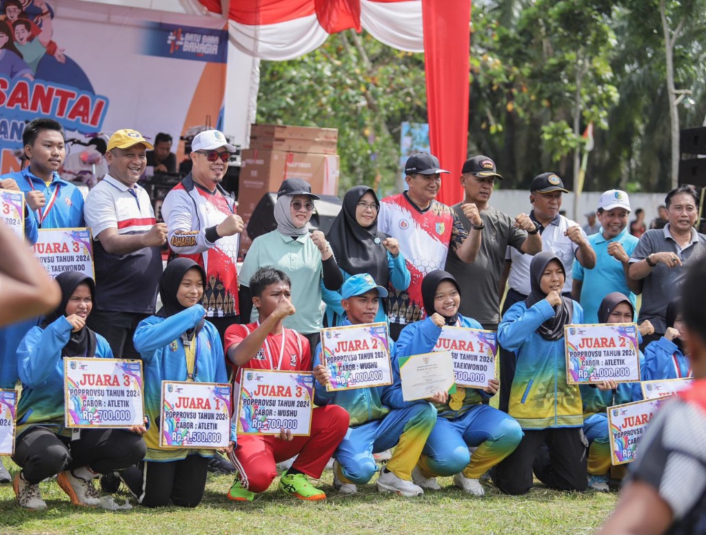 Haornas Di Batubara Dimeriahkan Jalan Santai Dan Penghargaan Atlet