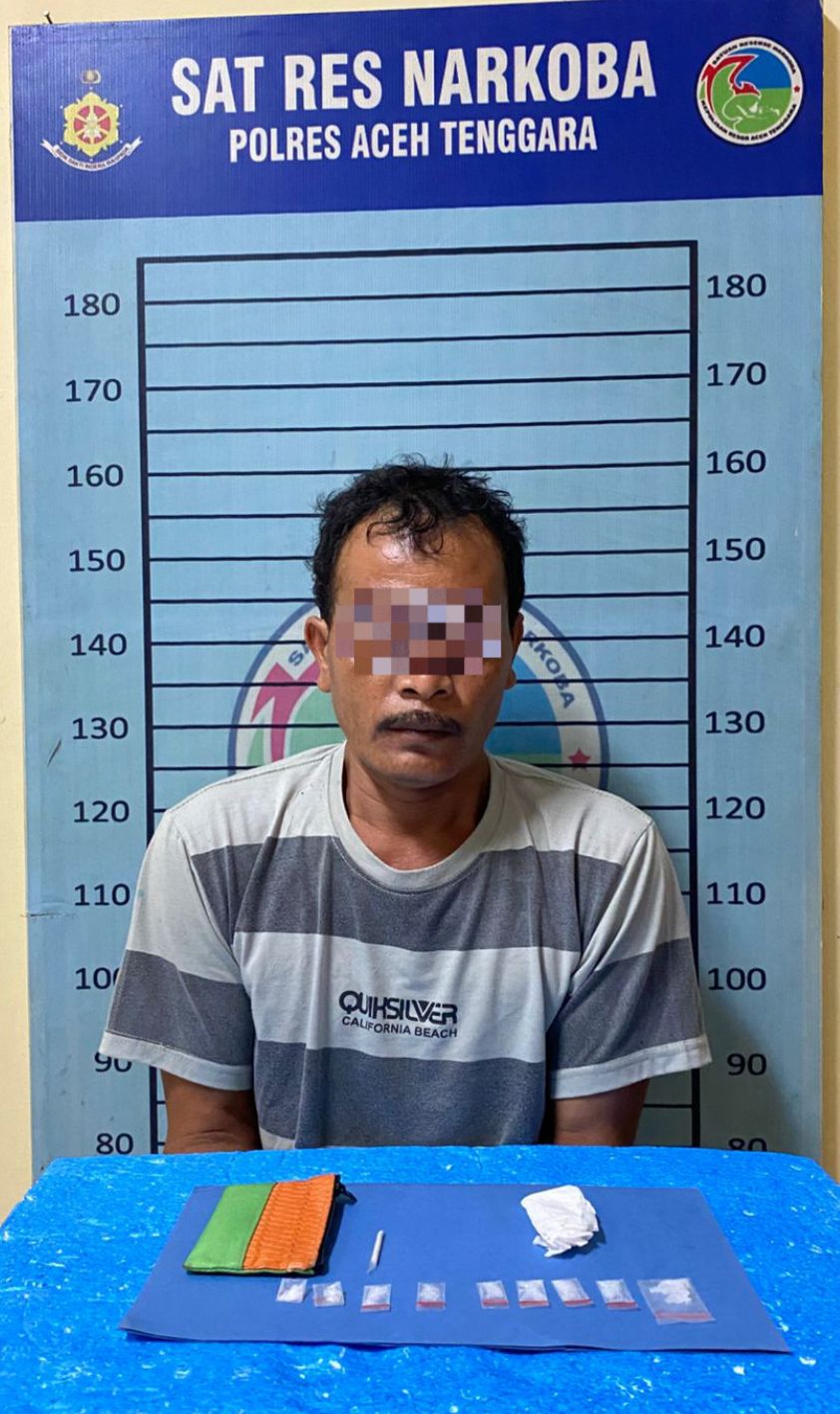Polres Agara Ringkus Seorang Pengedar Sembunyikan Sabu Di Bawah Bantal