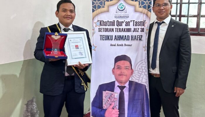Putra Bungsu Wartawan Waspada Raih Hafizd Qur’an 30 Juz