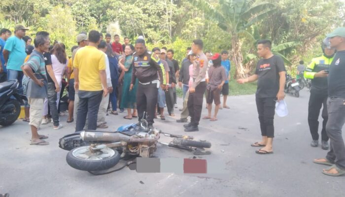 Tertabrak Dari Belakang, 1 Pelajar Tewas