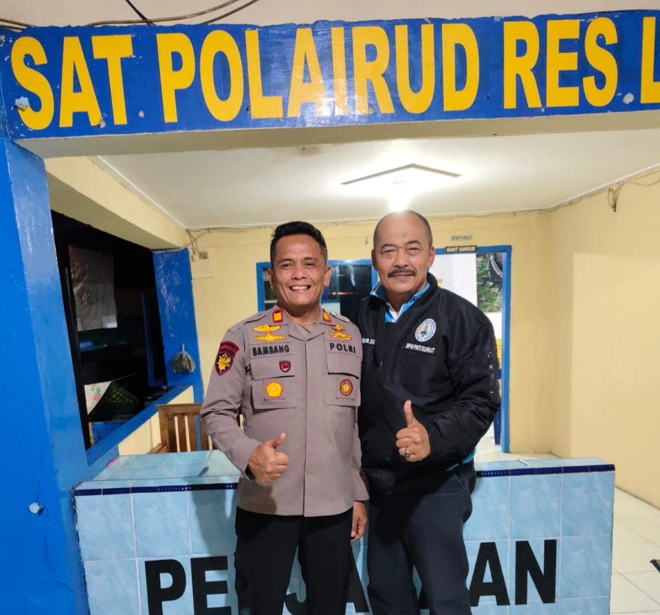 DPW PNTI Sumut Silaturahmi Ke Markas Satpolairud Langkat 