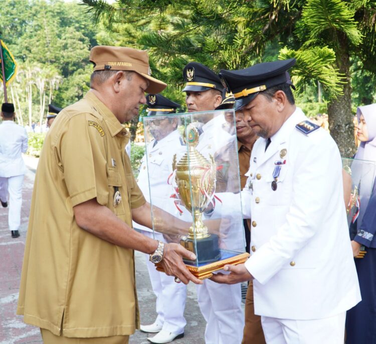Besitang Raih Predikat Juara I Kecamatan Terbaik Di Langkat Tahun 2025