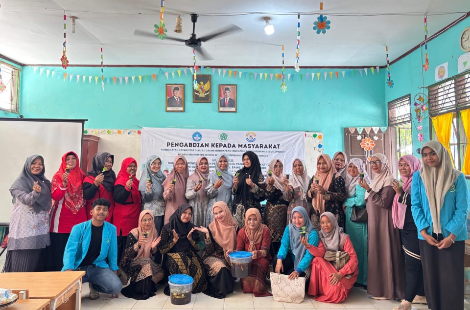 Guru SD Aceh Tamiang Dibekali Pelatihan Education for Sustainable Development